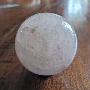 Rose Quartz Crystal Sphere